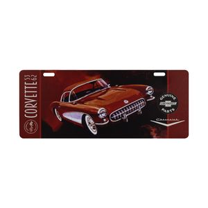 Placa 536 Corvette Vintage